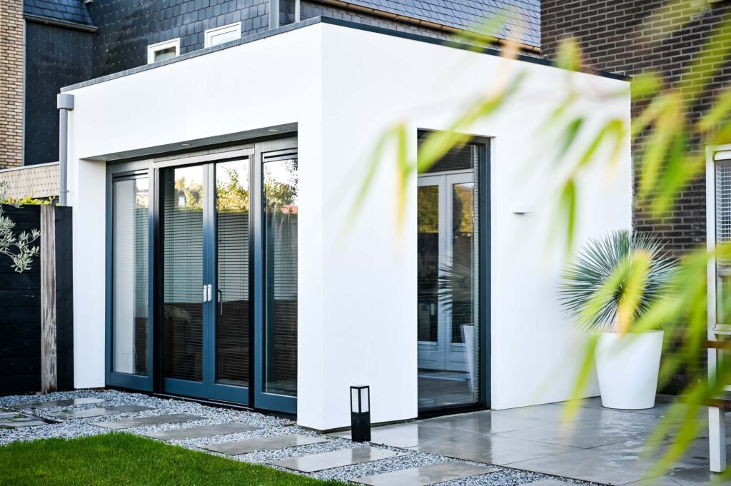 Liemers Prefab Concepts - Uitbouw gevelbekleding design white